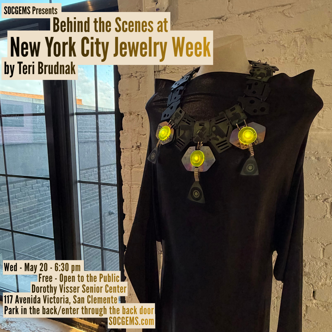 monthly flyer socgems Behind the Scenes at New York City Jewelry Week